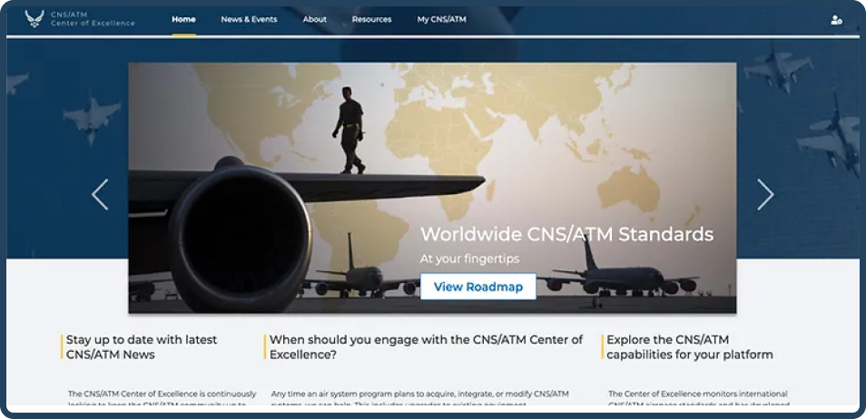 U.S. Air Force Dashboard